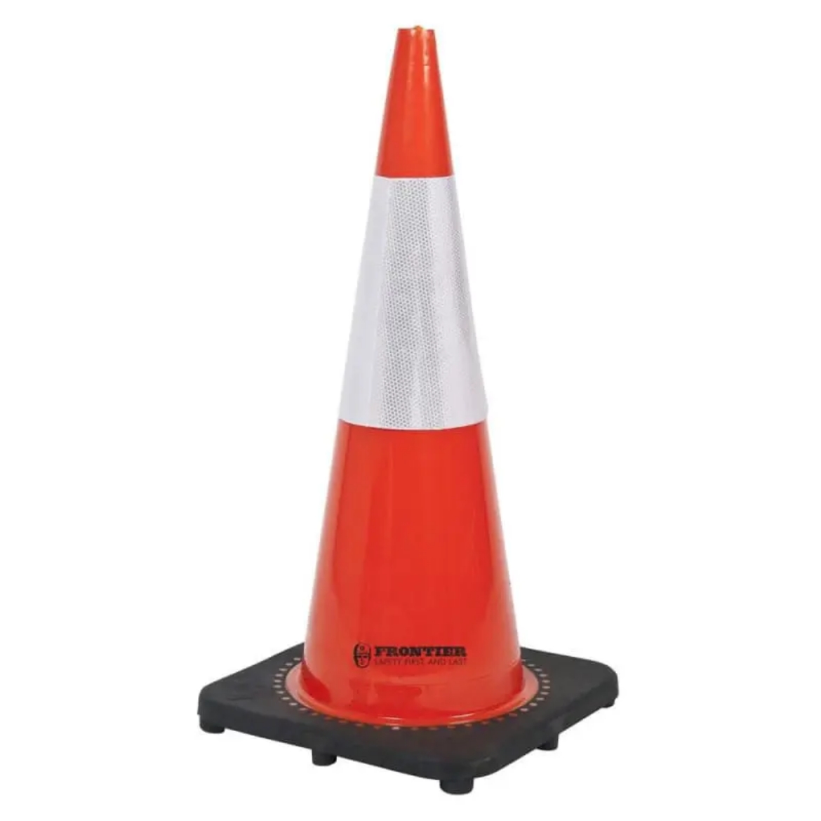 Picture of Frontier Traffic Cone with Tape 700mm (Packs of 6)