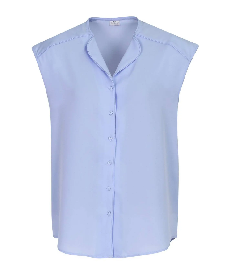 Picture of Biz Collection Lily Ladies S/S Blouse- Ink Size 26